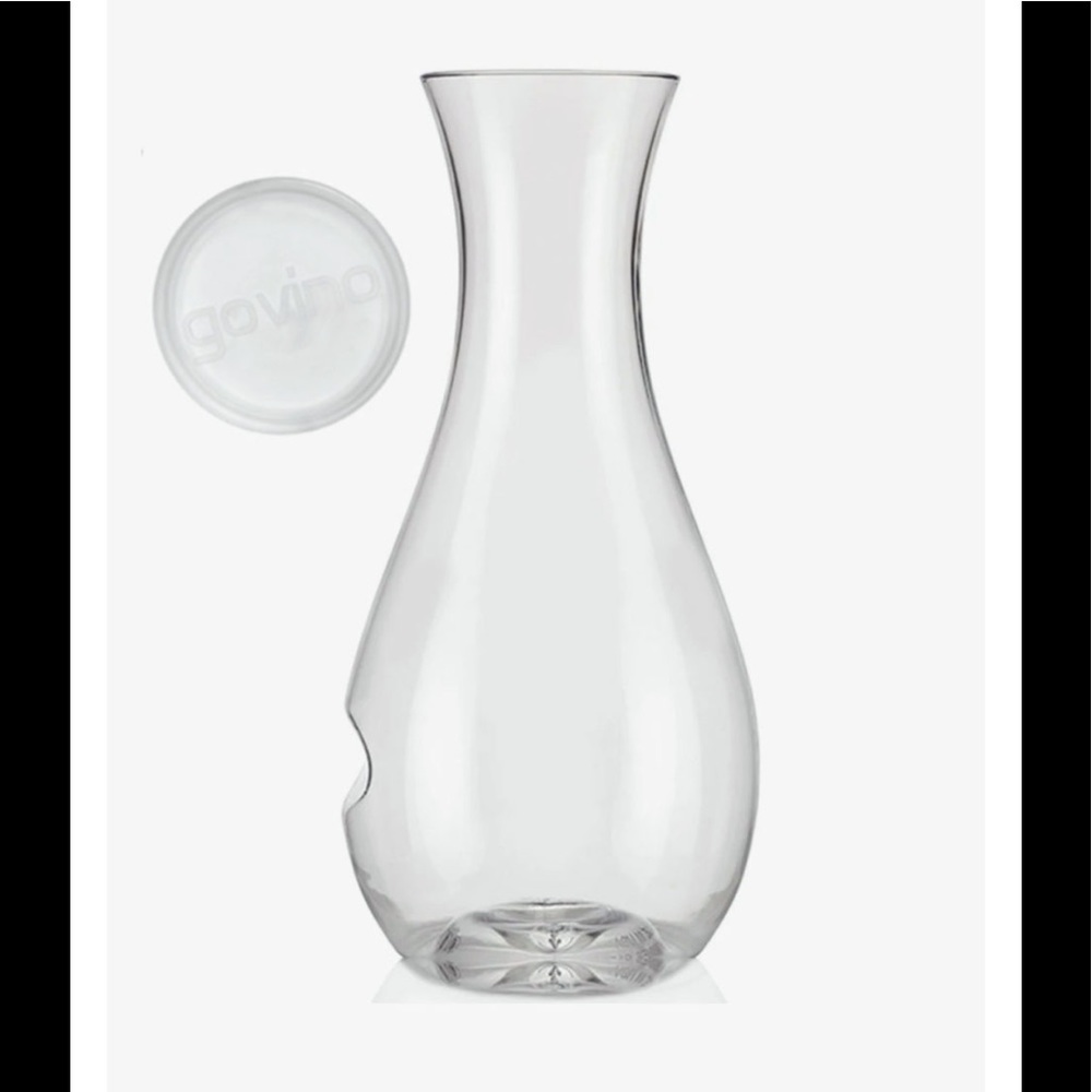 GoVino Go Anywhere Wine Decanter Shatterproof - Picture 3 of 5